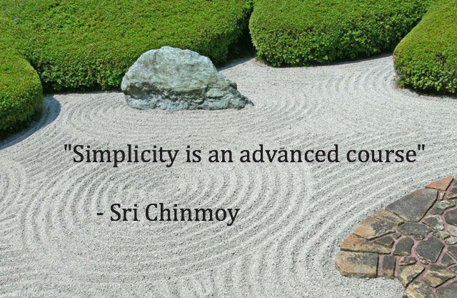 Simplicity Is an Advanced Course